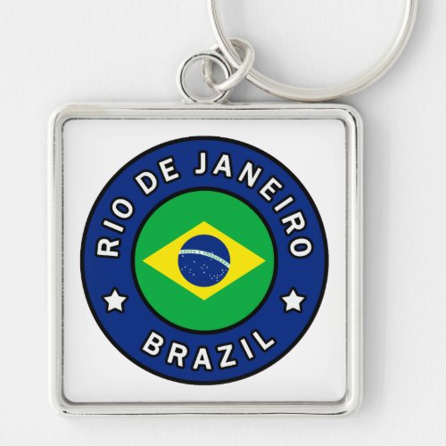 Rio de Janeiro Brazil Keychain