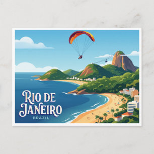 Rio de Janeiro, Brazil Postcard