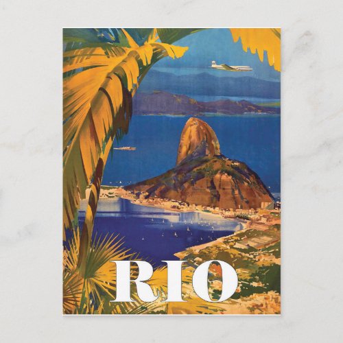 Rio de Janeiro Brazil Postcard