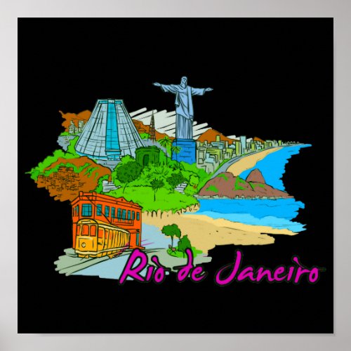 Rio De Janeiro _ Brazil Poster