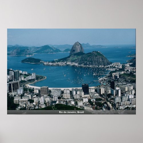 Rio de Janeiro Brazil Poster