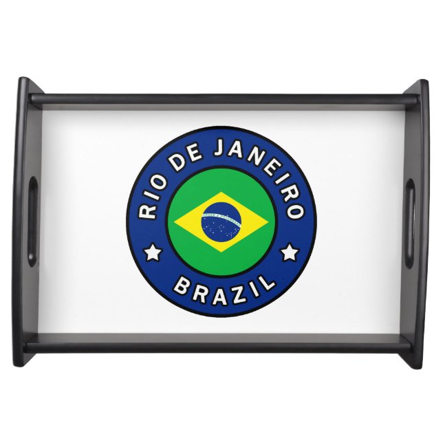 Rio de Janeiro Brazil Serving Tray (Front)