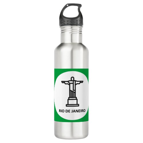 Rio de Janeiro Brazil Stainless Steel Water Bottle