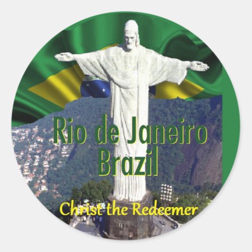 Rio de Janeiro Brazil Sticker