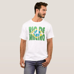 Rio de Janeiro, Brazil T-Shirt | Zazzle