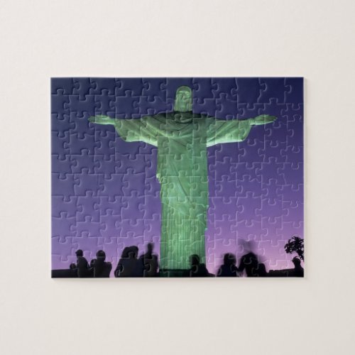 Rio de Janeiro Brazil the Christ Statue on Jigsaw Puzzle