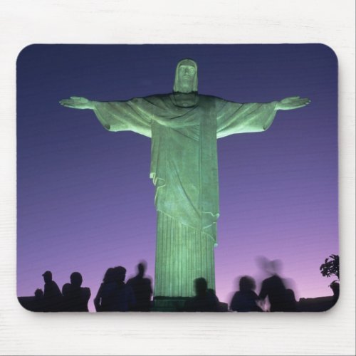 Rio de Janeiro Brazil the Christ Statue on Mouse Pad