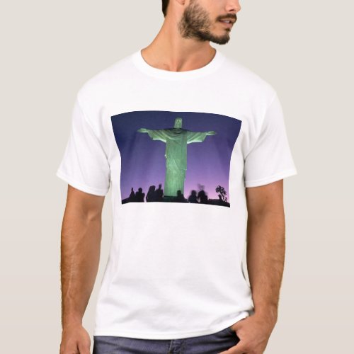 Rio de Janeiro Brazil the Christ Statue on T_Shirt