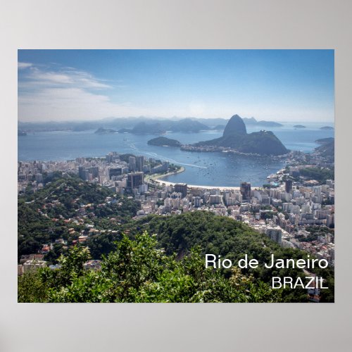 Rio de Janeiro Brazil Travel  Poster