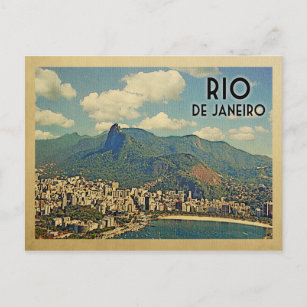 Brazil Panorama Rio De Janeiro Brasil Vintage RPPC 08.00  Latin & South  America - South America - Brazil, Postcard / HipPostcard
