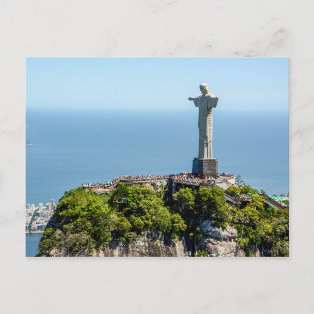 Rio de Janeiro Bridal Shower Game Postcard (Front)