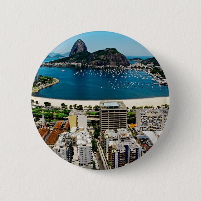 Rio de Janeiro Button (Front)