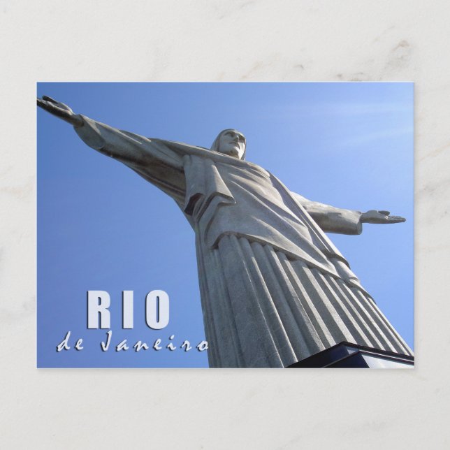 Rio de Janeiro - Christ The Redeemer Postcard (Front)