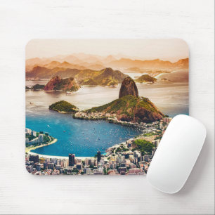 Rio de Janeiro cityscape photo Mouse Pad