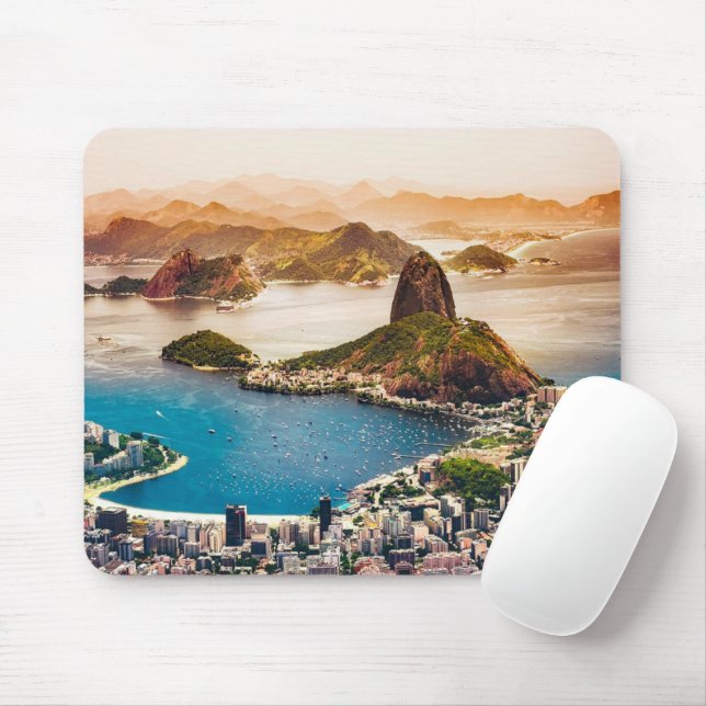 Rio de Janeiro cityscape photo Mouse Pad (With Mouse)