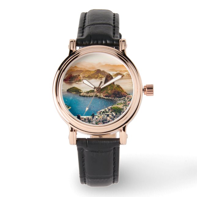 Rio de Janeiro cityscape photo Watch (Front)