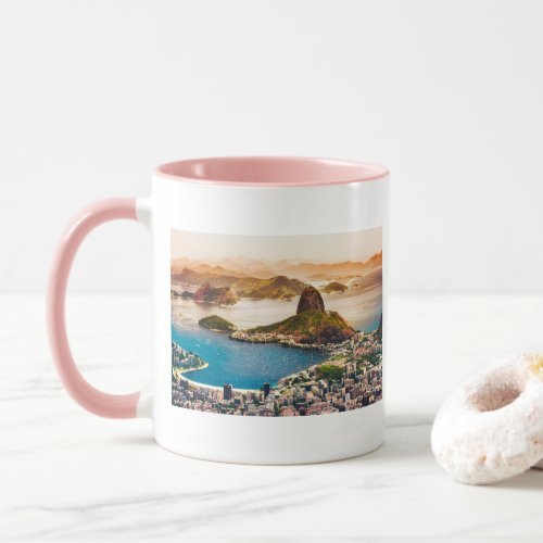 Rio De Janeiro Cityscape View Mug