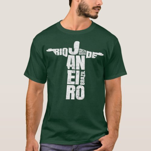 Rio de Janeiro Cristo Redentor Brazil Souvenir T_Shirt