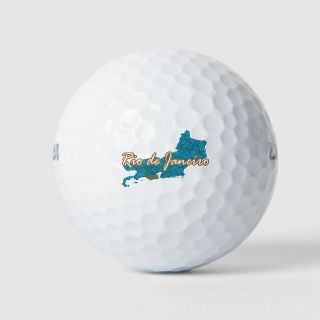 Rio de Janeiro Golf Balls (Front)