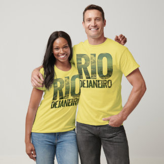 Rio de Janeiro - Guanabara Bay Big Text Tank Top