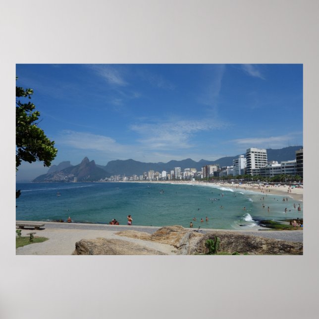 Rio de Janeiro Ipanema Poster (Front)