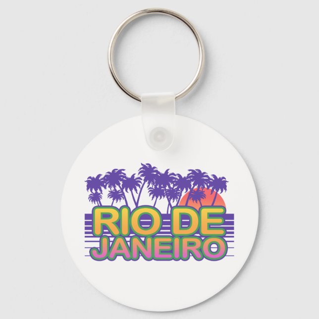 Rio De Janeiro Keychain (Front)