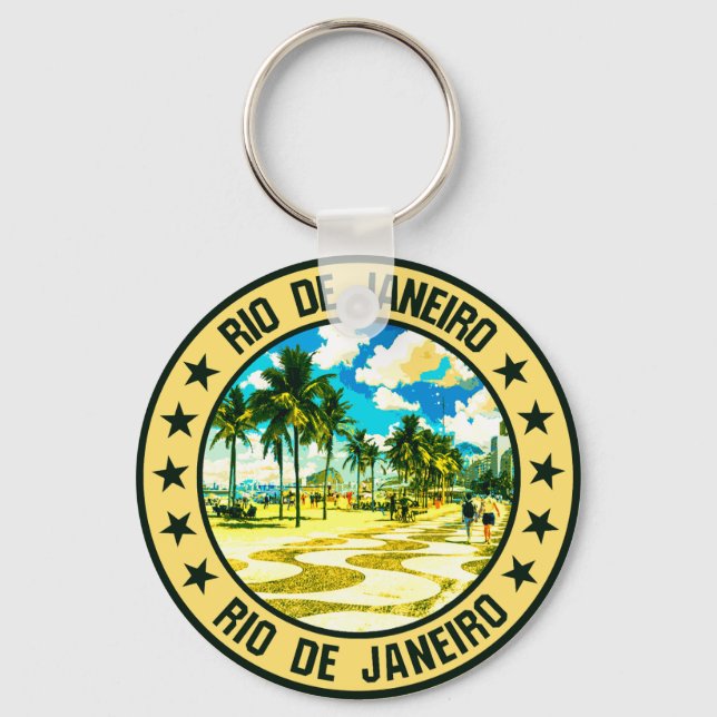 Rio de Janeiro                                     Keychain (Back)