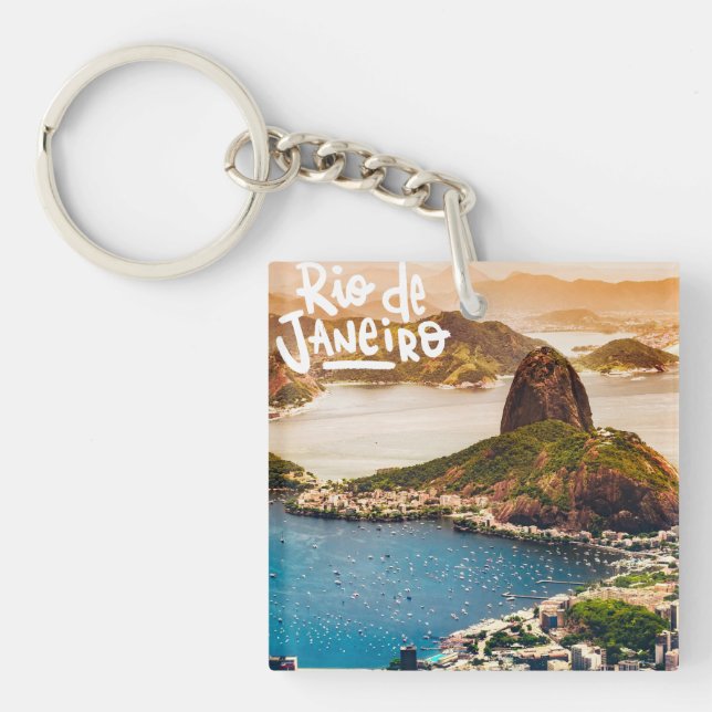 Rio De Janeiro Keychain (Front)