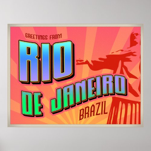RIO de JANEIRO poster