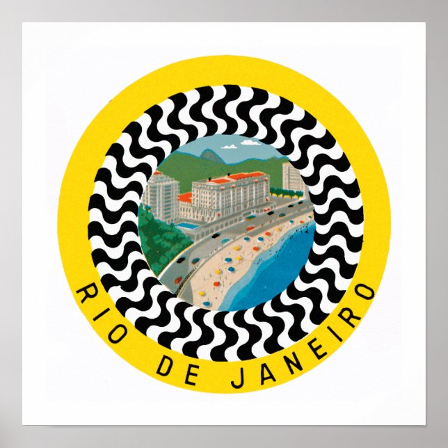 Rio de Janeiro Poster (Front)