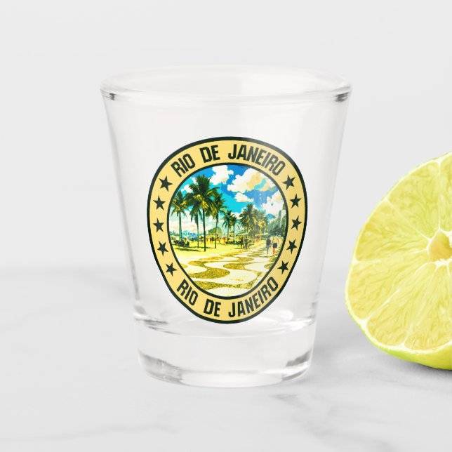 Rio de Janeiro                                     Shot Glass (Front)