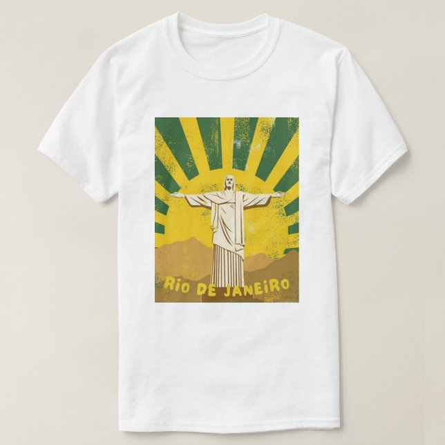 Rio de Janeiro Sol T-shirt (Design Front)