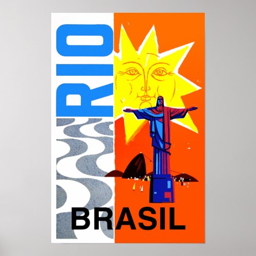 Rio de Janeiro Travel poster