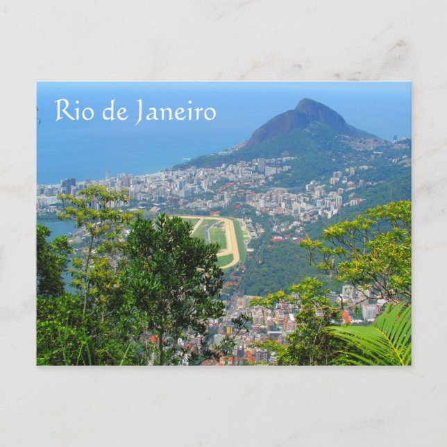 rio de janeiro view postcard (Front)