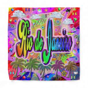 Rio de Janeiro Vista Express Bandana