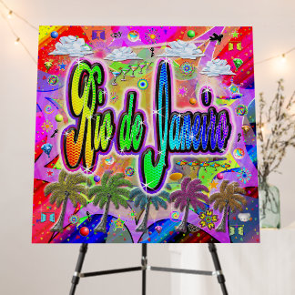 Rio de Janeiro Vista Express Foam Core Board