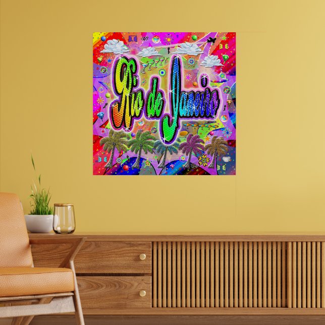 Rio de Janeiro Vista Express Poster (Living Room 2)