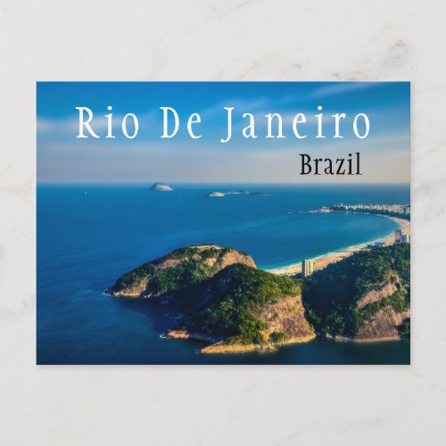 Rio De Janiero Brazil Beach Postcard