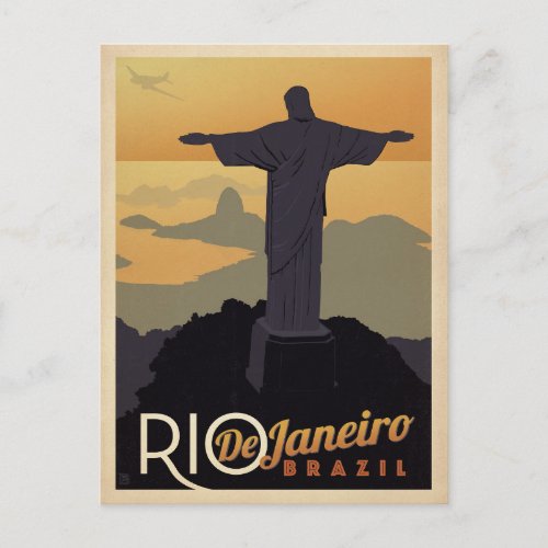 Rio De Janiero Brazil Postcard