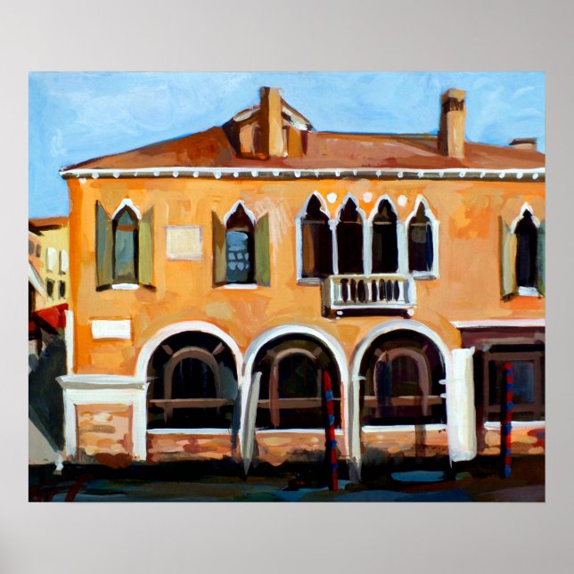 Rio de Malcanton Original Painting Poster (Front)