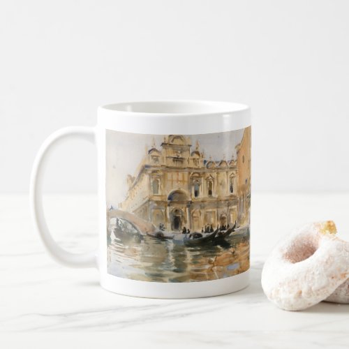 Rio dei Mendicanti Venice by John Singer Sargent Coffee Mug