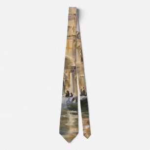 Rio dei Mendicanti, Venice by John Singer Sargent Neck Tie