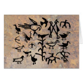 Rio Grande Bird Petroglyphs (Front Horizontal)
