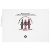 Rio Grande Bird Petroglyphs Cards (Back Horizontal)