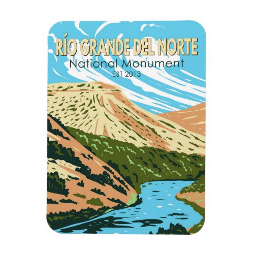 Ro Grande del Norte National Monument New Mexico Magnet