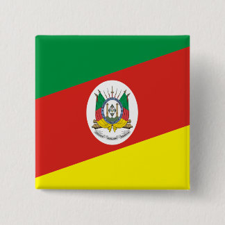 Rio Grande Do Sul Brasil, Brazil Pinback Button