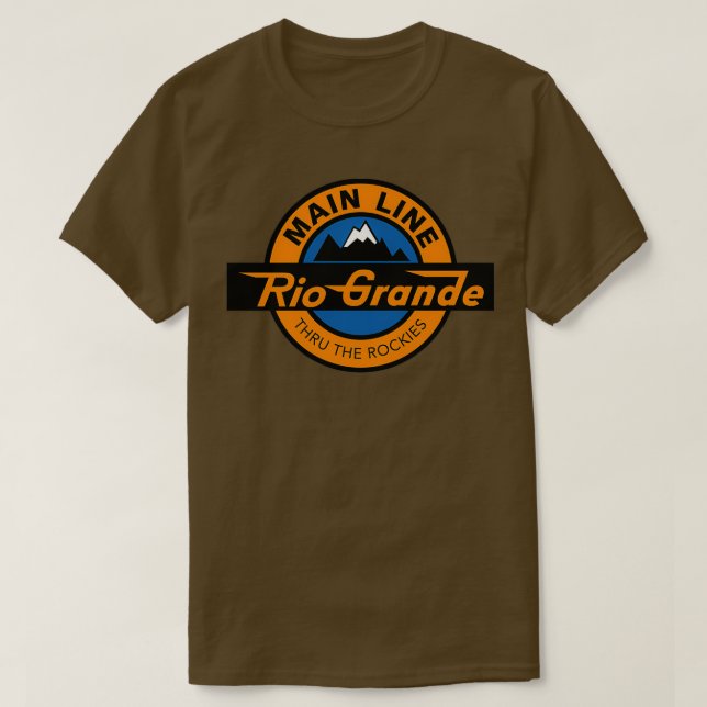 Rio Grande DRGW Logo T-Shirt (Design Front)