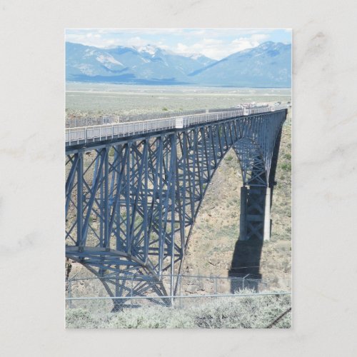 Rio Grande Gorge Bridge Postcard