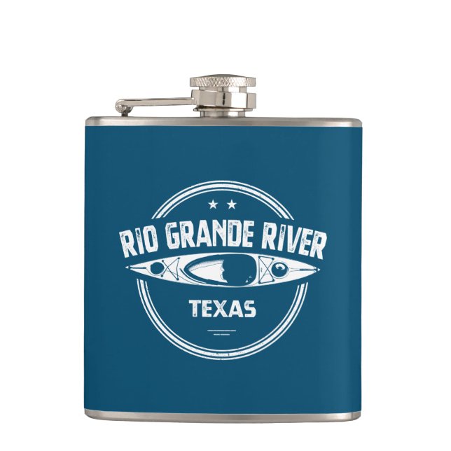 Rio Grande River, Texas Flask (Front)
