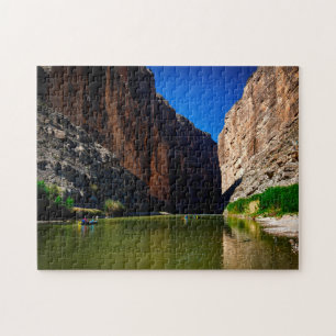 Rio Grande River Texas. Jigsaw Puzzle